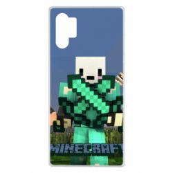 Чехол для Samsung Note 10 Plus Novaskin Minecraft - PrintSalon