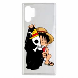 Чехол для Samsung Note 10 Plus One piece chibi Luffy - PrintSalon