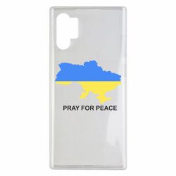 Чехол для Samsung Note 10 Plus Pray for peace - PrintSalon