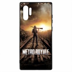 Чехол для Samsung Note 10 Plus Pubg Metro Royale - PrintSalon