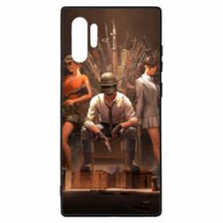 Чехол для Samsung Note 10 Plus Pubg on the throne - PrintSalon