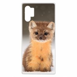 Чехол для Samsung Note 10 Plus Пушистая куница - PrintSalon