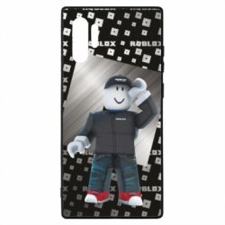 Чохол для Samsung Note 10 Plus Roblox And Metal Logo - PrintSalon