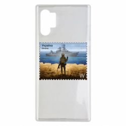 Чехол для Samsung Note 10 Plus русский корабль иди на@ - PrintSalon