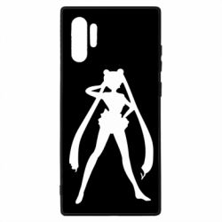 Чохол для Samsung Note 10 Plus Sailor Moon silhouette - PrintSalon