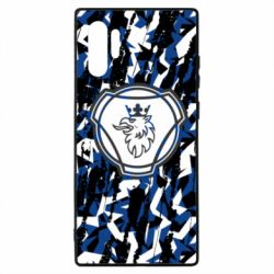 Чохол для Samsung Note 10 Plus Scania logo and grunge - PrintSalon