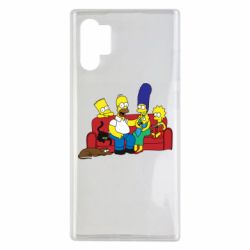 Чехол для Samsung Note 10 Plus Simpsons At Home - PrintSalon