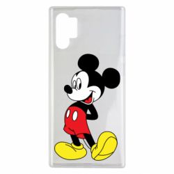 Чехол для Samsung Note 10 Plus Smiling Mickey - PrintSalon