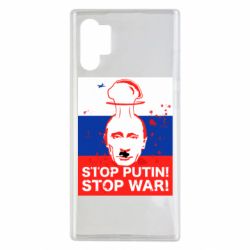 Чехол для Samsung Note 10 Plus STOP PUTIN - PrintSalon