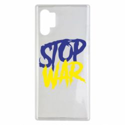 Чехол для Samsung Note 10 Plus Stop this war - PrintSalon
