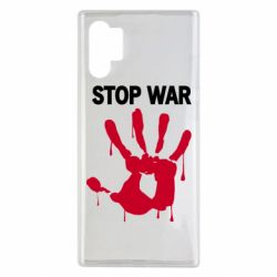 Чехол для Samsung Note 10 Plus Stop War - PrintSalon