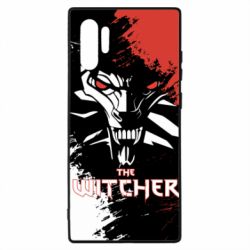 Чехол для Samsung Note 10 Plus The Witcher Spray Art - PrintSalon