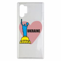 Чехол для Samsung Note 10 Plus Ukraine in heart - PrintSalon