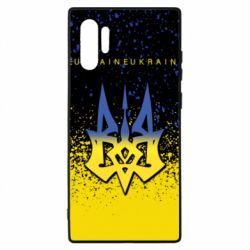 Чохол для Samsung Note 10 Plus Ukraine, yellow blue - PrintSalon