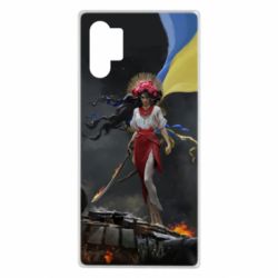 Чохол для Samsung Note 10 Plus Українка захисниця - PrintSalon