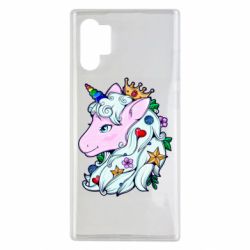 Чехол для Samsung Note 10 Plus Unicorn Princess - PrintSalon