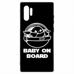 Чехол для Samsung Note 10 Plus Вaby on board - PrintSalon