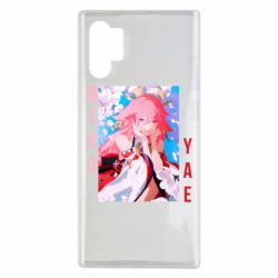 Чехол для Samsung Note 10 Plus Yae Miko art - PrintSalon
