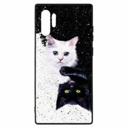 Чехол для Samsung Note 10 Plus Yin and Yang cats - PrintSalon