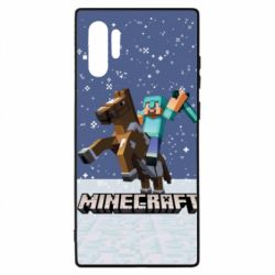 Чохол для Samsung Note 10 Plus Зимовий Майнкрафт - PrintSalon