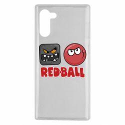 Чохол для Samsung Note 10 Red ball 4 - PrintSalon