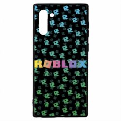 Чехол для Samsung Note 10 Roblox And Logo 3D - PrintSalon