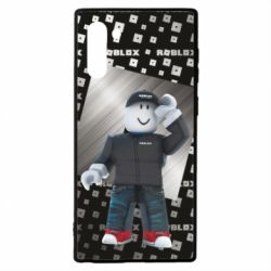 Чохол для Samsung Note 10 Roblox And Metal Logo - PrintSalon