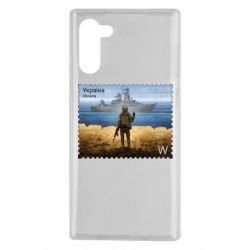 Чехол для Samsung Note 10 русский корабль иди на@ - PrintSalon
