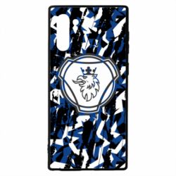 Чохол для Samsung Note 10 Scania logo and grunge - PrintSalon