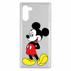Чехол для Samsung Note 10 Smiling Mickey - PrintSalon