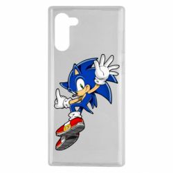 Чехол для Samsung Note 10 Sonic and the jump - PrintSalon