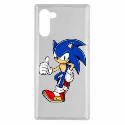 Чохол для Samsung Note 10 Sonic art - PrintSalon