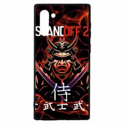 Чехол для Samsung Note 10 Standoff Samurai And Fire - PrintSalon