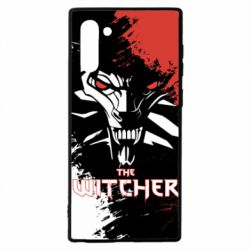 Чехол для Samsung Note 10 The Witcher Spray Art - PrintSalon
