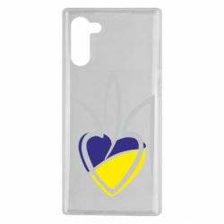 Чехол для Samsung Note 10 Ukrainian heart - PrintSalon