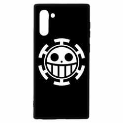 Чехол для Samsung Note 10 Ван Пис флаг Трафальгара - PrintSalon