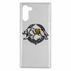 Чехол для Samsung Note 10 Волк УССО - PrintSalon