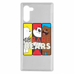 Чехол для Samsung Note 10 We bare bears collage - PrintSalon