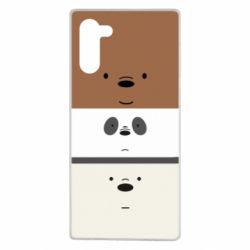 Чохол для Samsung Note 10 We bare bears ice cream - PrintSalon