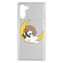 Чехол для Samsung Note 10 We bare bears sleep - PrintSalon