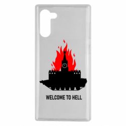 Чохол для Samsung Note 10 Welcome to Hell