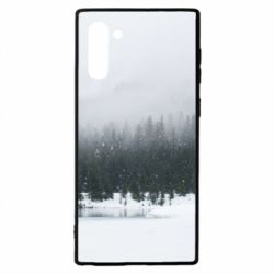 Чохол для Samsung Note 10 Winter forest - PrintSalon