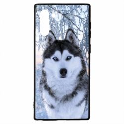 Чохол для Samsung Note 10 Winter Husky - PrintSalon