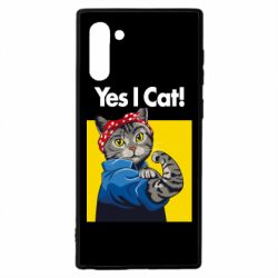 Чехол для Samsung Note 10 Yes I Cat - PrintSalon