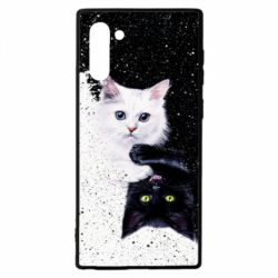 Чехол для Samsung Note 10 Yin and Yang cats - PrintSalon