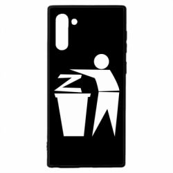 Чехол для Samsung Note 10 Z is a trash - PrintSalon