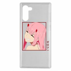Чехол для Samsung Note 10 Zero Two Smile - PrintSalon