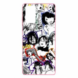 Чохол для Samsung Note 20 Ahegao anime characters manga - PrintSalon