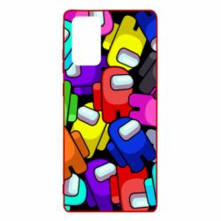 Чехол для Samsung Note 20 Among us multicolored - PrintSalon