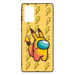 Чехол для Samsung Note 20 Among Us - Pikachu skin - PrintSalon